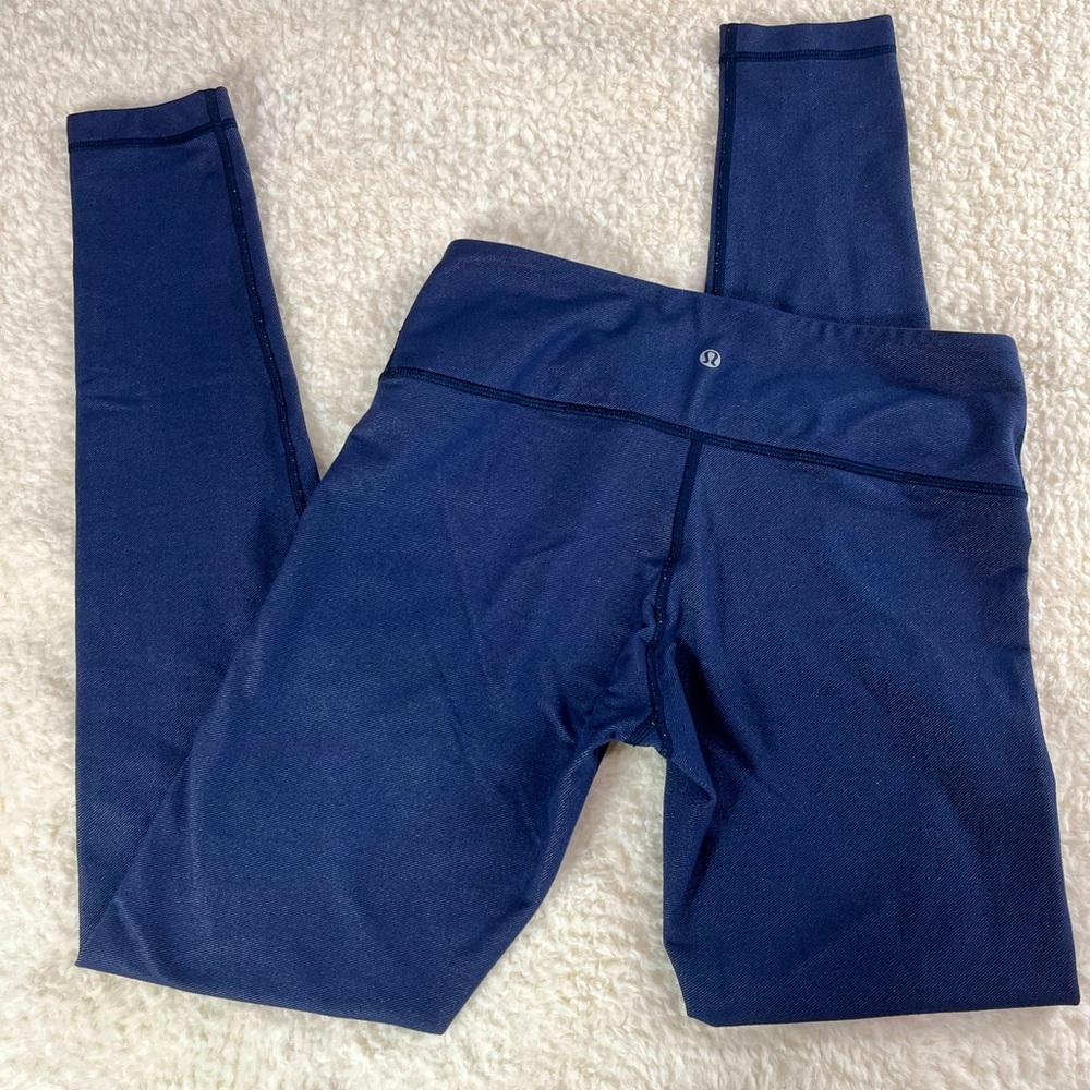 Lululemon athletica Faux Denim Leggings